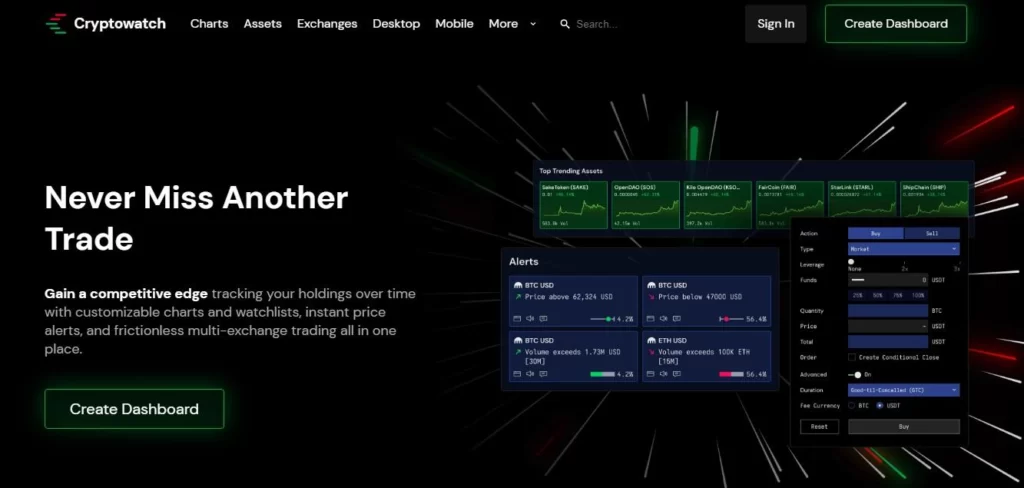 16 Best Crypto Portfolio Trackers 11 10_cryptowatch_Best Crypto