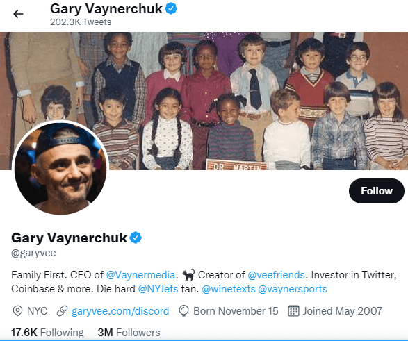40 Best NFT Twitter Account to Follow 11 10_garyv_40 Best NFT