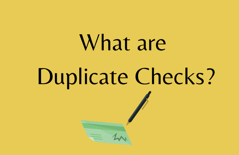 Single vs. Duplicate Checks: What Are the Differences? - SuperMoney