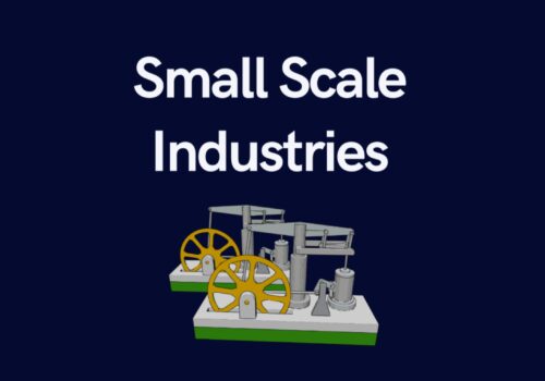 Small Scale Industries