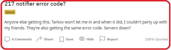 How to Fix 217 Notifier Error Escape From Tarkov 2 217 Notifier Error Escape From Tarkov