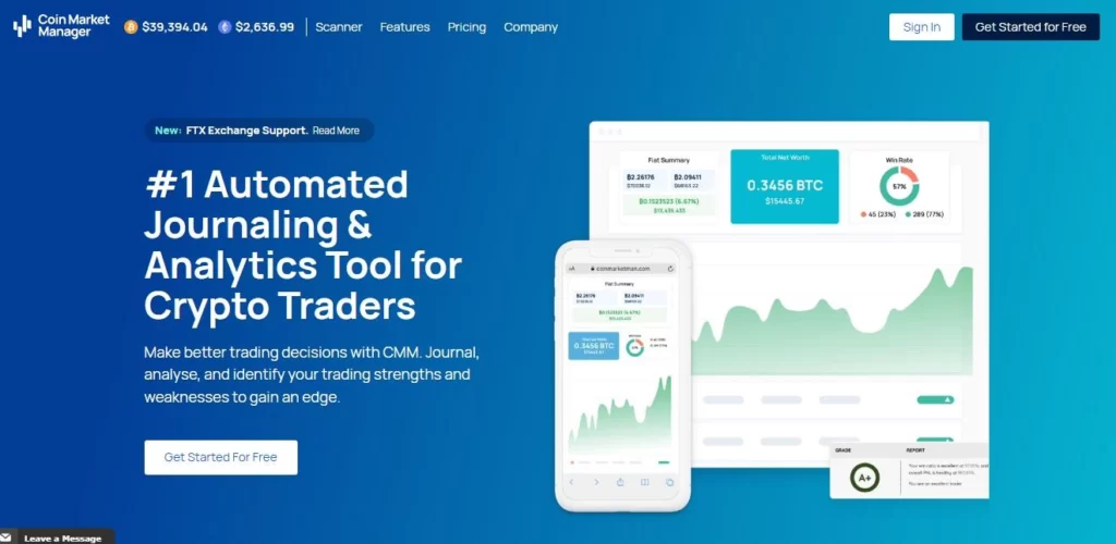 16 Best Crypto Portfolio Trackers 3 22_coin market_Best Crypto