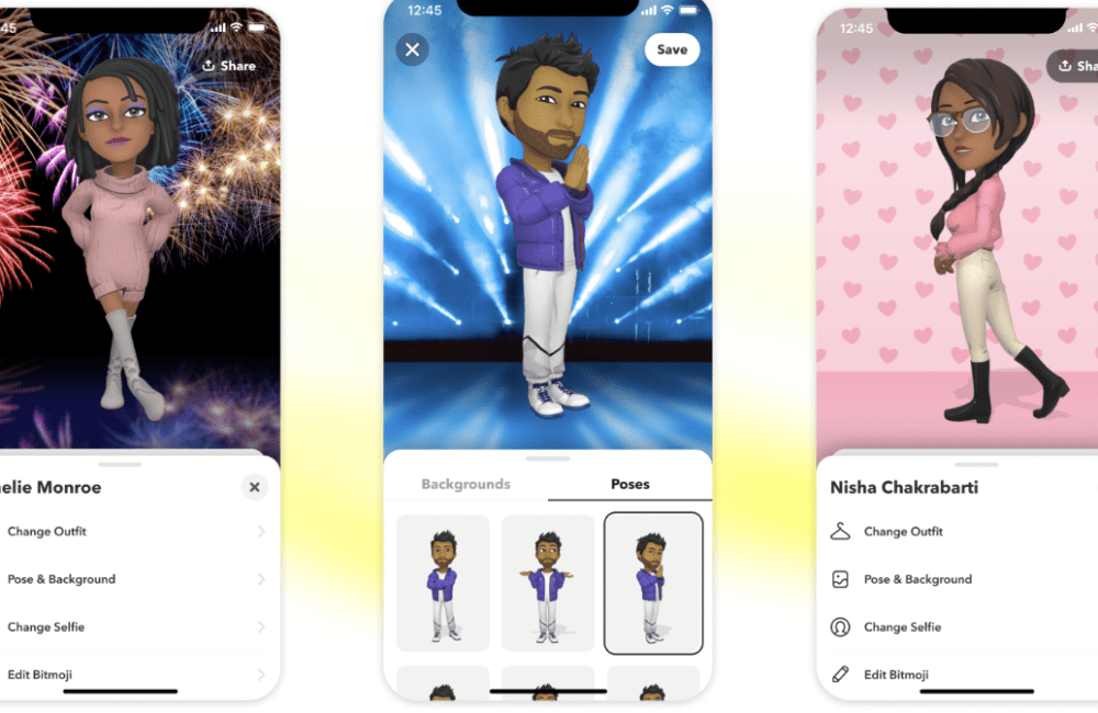3D Bitmoji Snapchat 1 3D Bitmoji Snapchat
