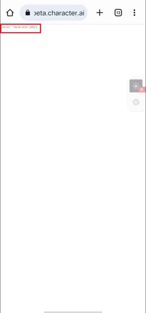 How To Fix 500 Internal Server Error in Character.ai 1 500 internal server error character
