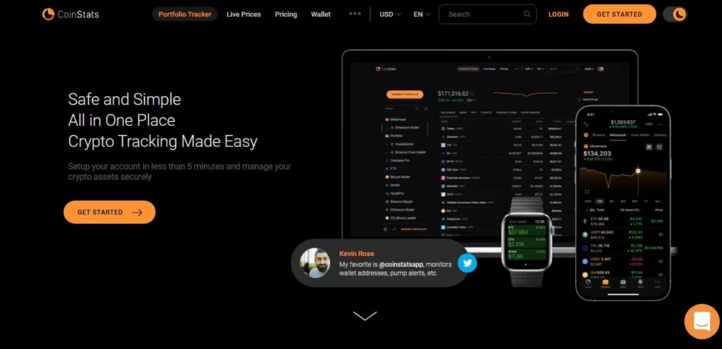 16 Best Crypto Portfolio Trackers 6 5_coinstats_Best Crypto