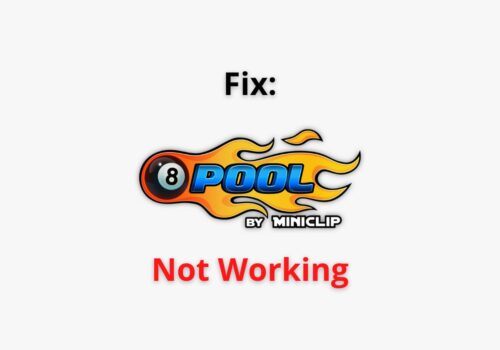 8 Ball Pool Not Working