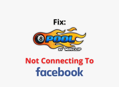 8 Ball Pool is Not Connecting to Facebook