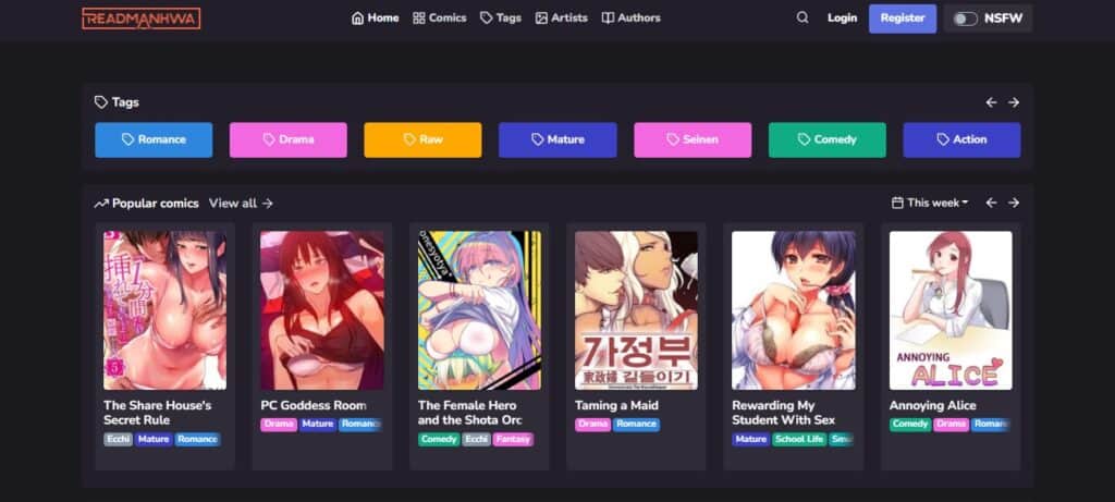 12 Tachiyomi Best Extensions 9 9. ReadManhwa