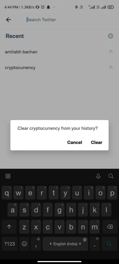 How To Delete Twitter Search Suggestions? 10 9.select_phone_delete twitter