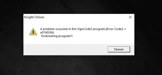 How to Fix A Problem Occurred In The Xigncode3 Program Error Code 2 1 A Problem Occurred In The Xigncode3 Program Error Code 2