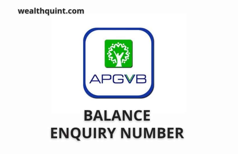 APGVB Balance Enquiry Number 1 APGVB Balance Enquiry Number