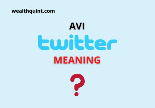 AVI twitter meaning