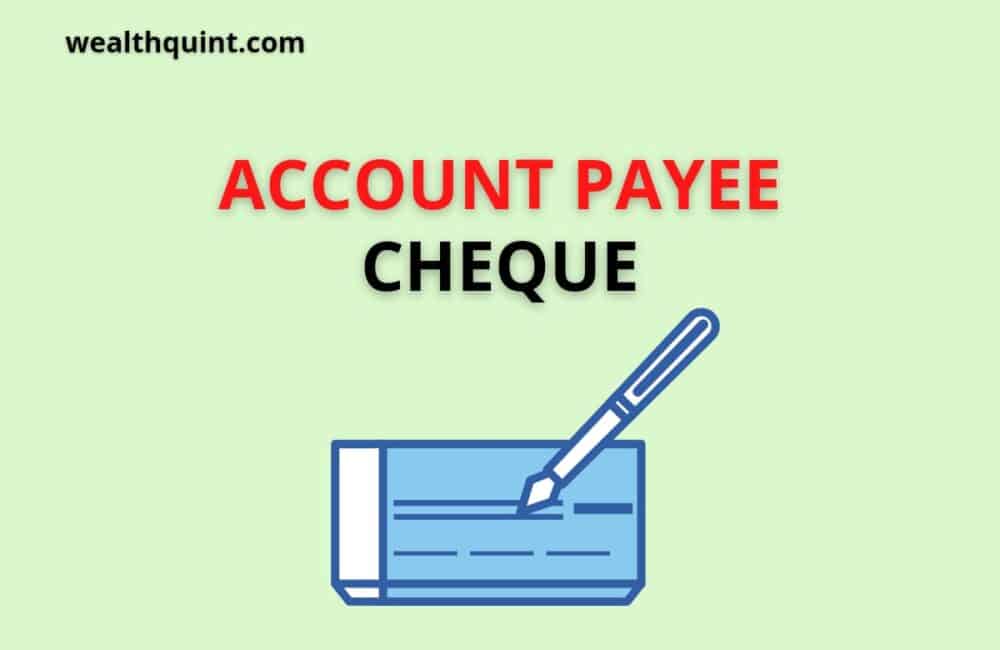 Account Payee Cheque
