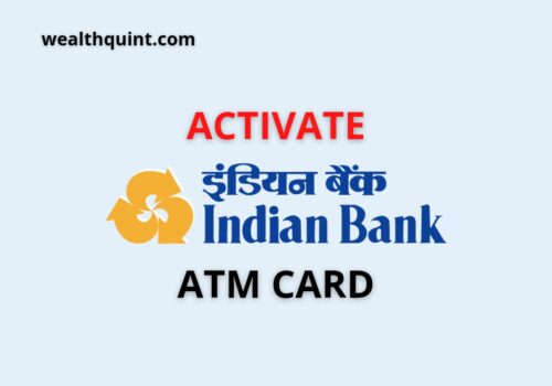 Activate Indian Bank ATM Card