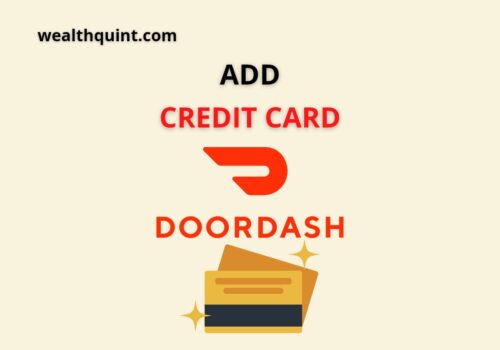 Add Credit Card Doordash