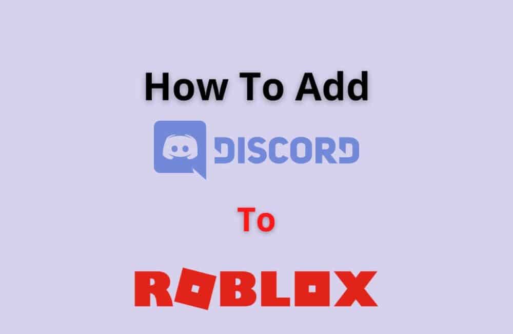 Add Discord to Roblox