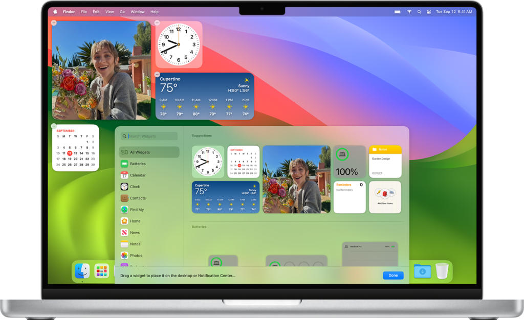 How To Add And Edit Desktop Widgets In macOS Sonoma 3 Add Widgets forAdd And Edit Desktop Widgets In macOS Sonoma