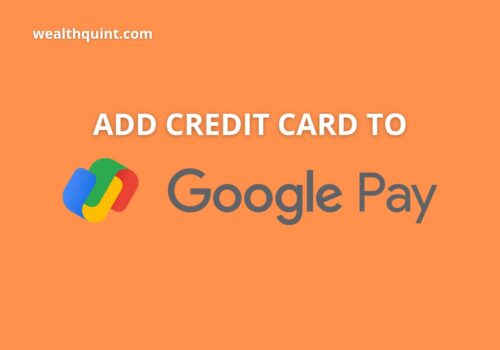 Add credit card to google pay