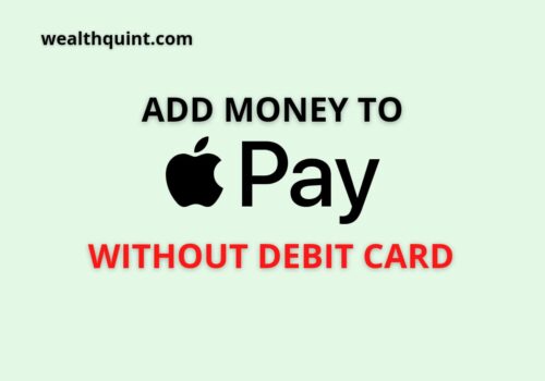 Add money to apple pay withput debit card