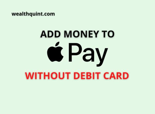 Add money to apple pay withput debit card