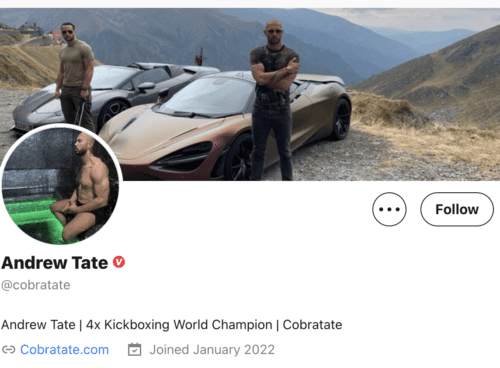 Andrew Tate GETTR