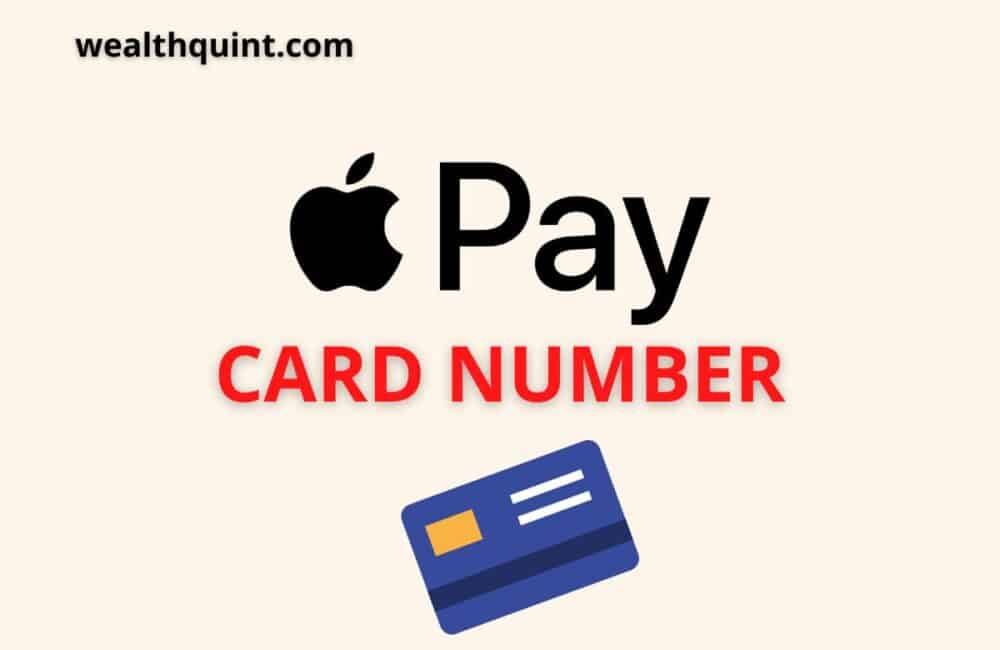 Apple Pay card number