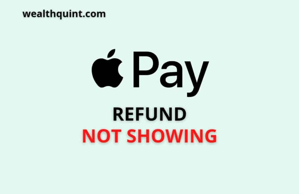 Apple Pay refund not showing