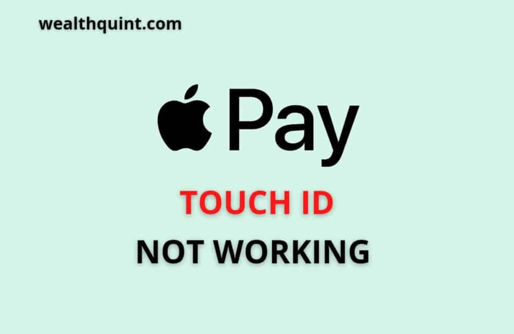 Apple Pay touch id not working