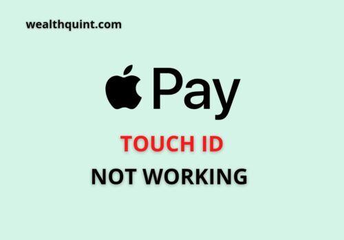 Apple Pay touch id not working