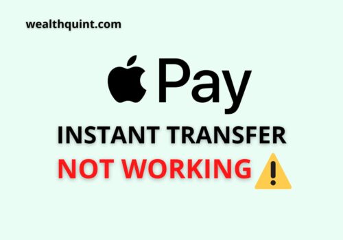 Apple pay instant transfer not working
