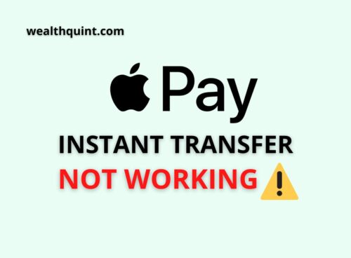 Apple pay instant transfer not working