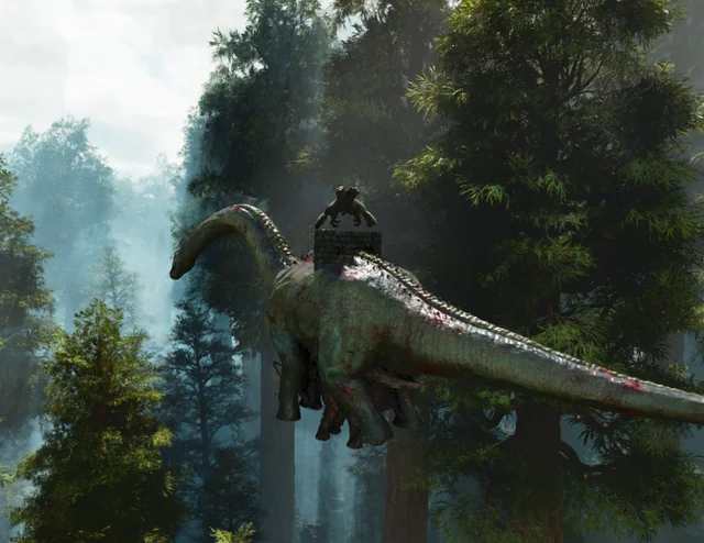 How To Fix Ark Survival Ascended Dino Disappearing/ Floating Bug 2 Ark Survival Ascended Dino Disappearing Floating Bug