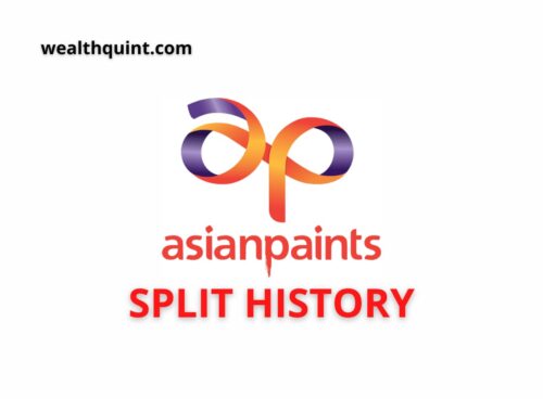 Asian Paints Split History