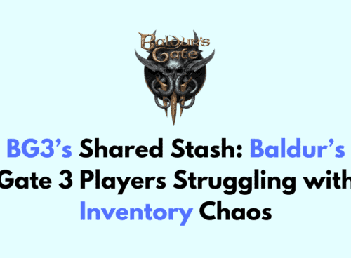 BG3s Shared Stash Baldurs Gate 3 Players Struggling with Inventory Chaos