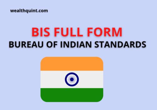 Full Form of BIS 5 BIS Full Form