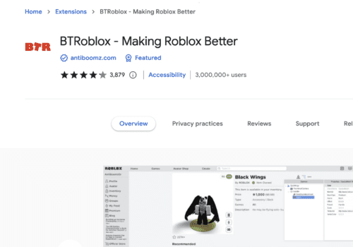 BTRoblox - Making Roblox Better