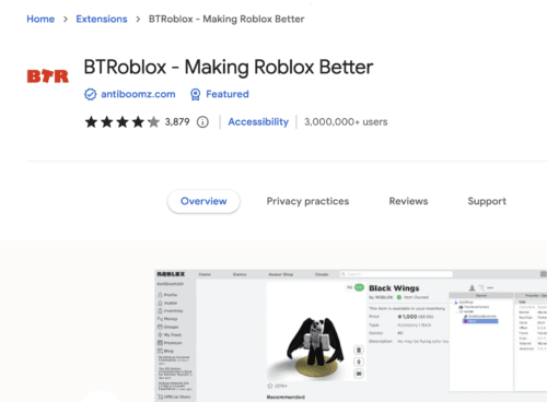 BTRoblox - Making Roblox Better