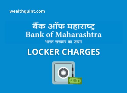 Bank of Maharashtra Locker Charges