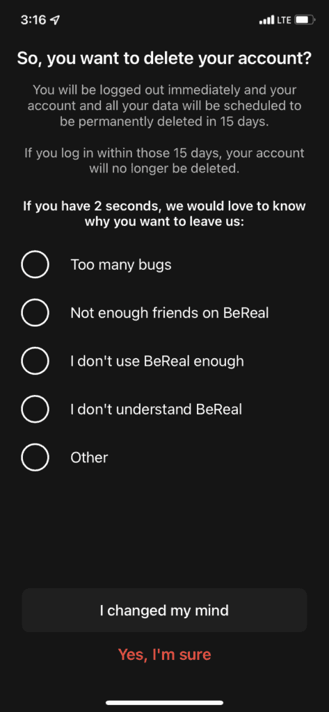 How to Log Back Into BeReal? 2 BeReal Delete