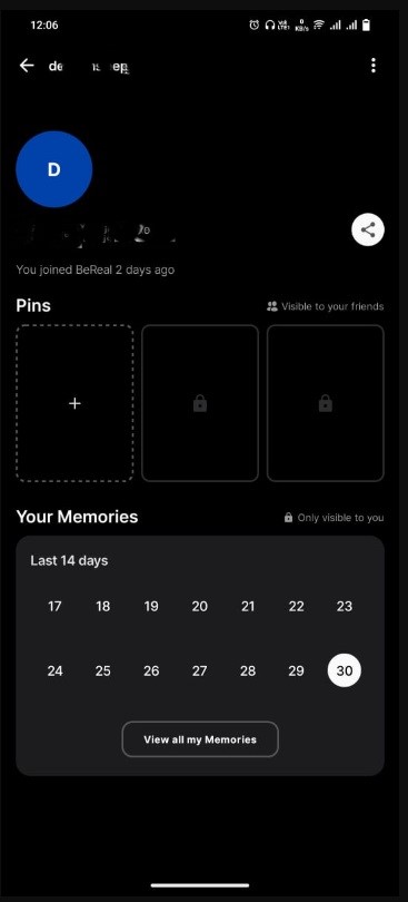 How To Fix BeReal Unadding Friends Glitch 8 BeReal Unadding Friends Glitch profile 1