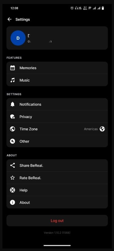 How To Fix BeReal Unadding Friends Glitch 9 BeReal Unadding Friends Glitch settings 1