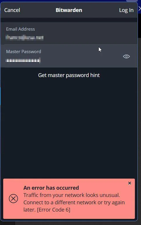 How to Fix Bitwarden Error Code 6 1 Bec 6 Bitwarden Error code 6 1