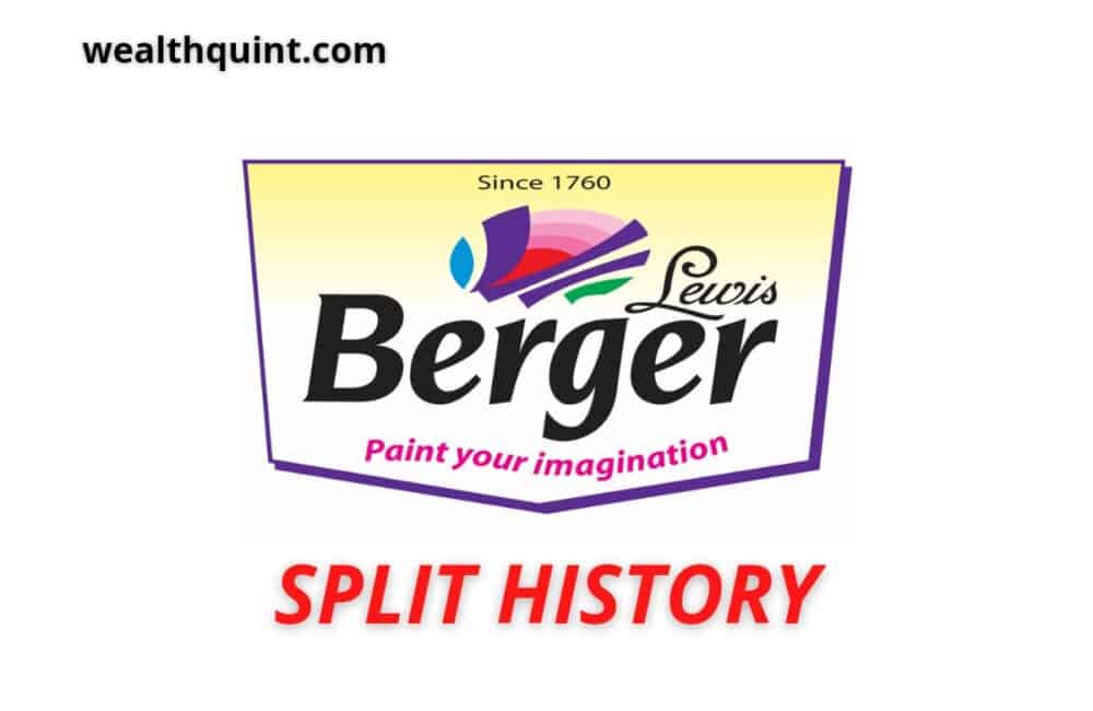 Berger Paints Split History 1 Berger paint Split History