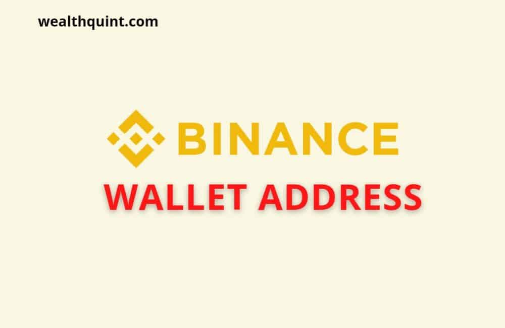 Binance wallet address