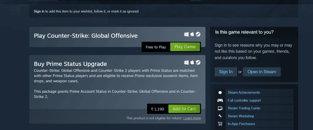 How To Fix “Your Matchmaking Experience Will Be Significantly Affected” On CSGO 2 Buy Premium CSGO Prime Status Upgrade for