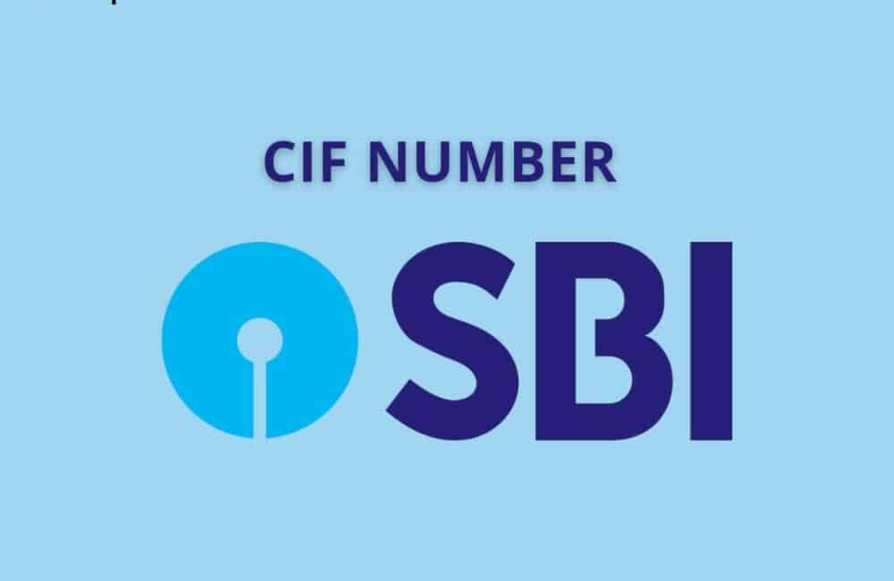 SBI CIF Number