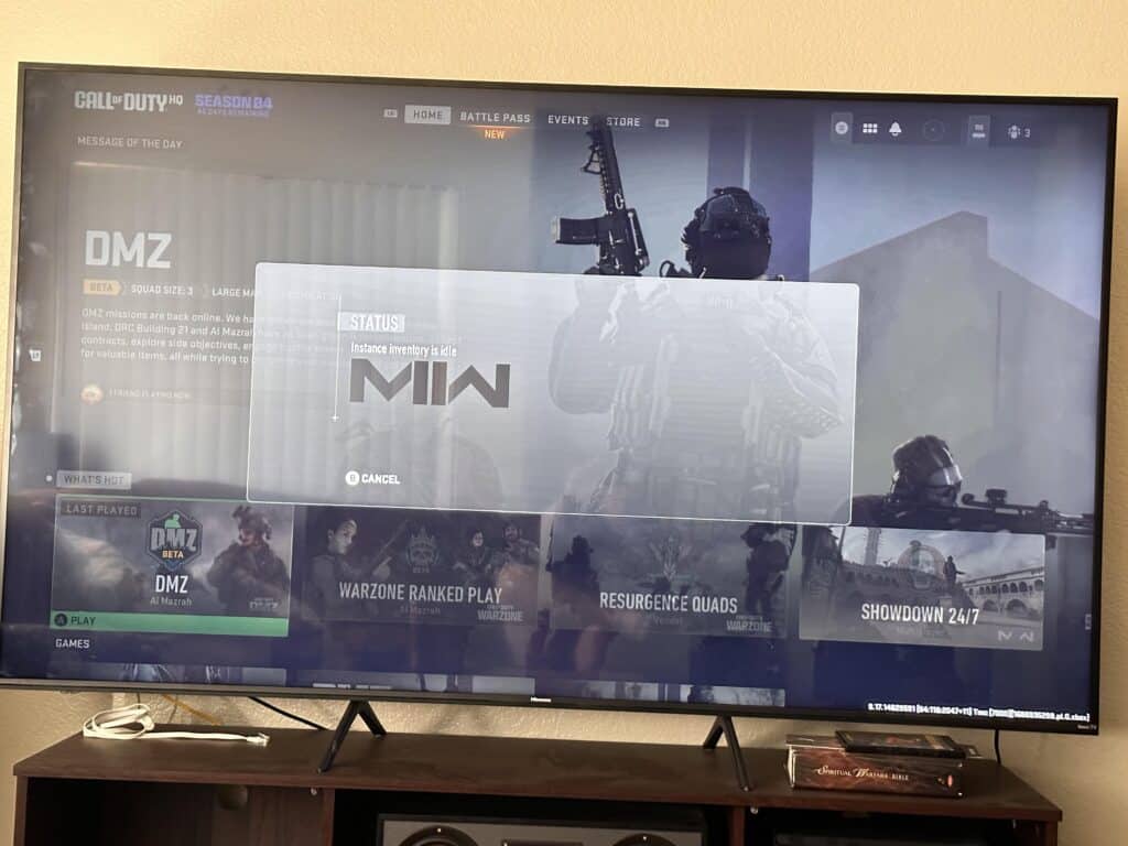 How To Fix COD Modern Warfare 3 Instance Inventory Is Idle Issue 2 COD Modern Warfare 3 Instance Inventory Is Idle Issue 1