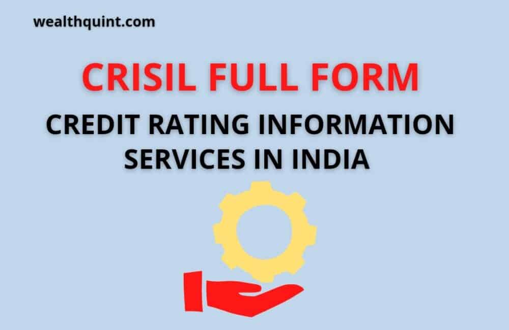 CRISIL Full Form