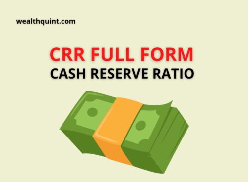 CRR Full Form