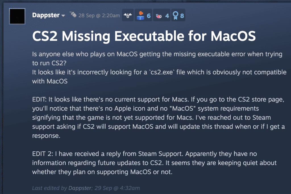 How to Fix Counter Strike 2 Missing Executable MAC 2 CS2 Missing Executable for MacOS